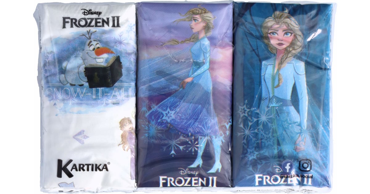 Frozen2 Taschentücher 4-lagig 6x 9 Blatt