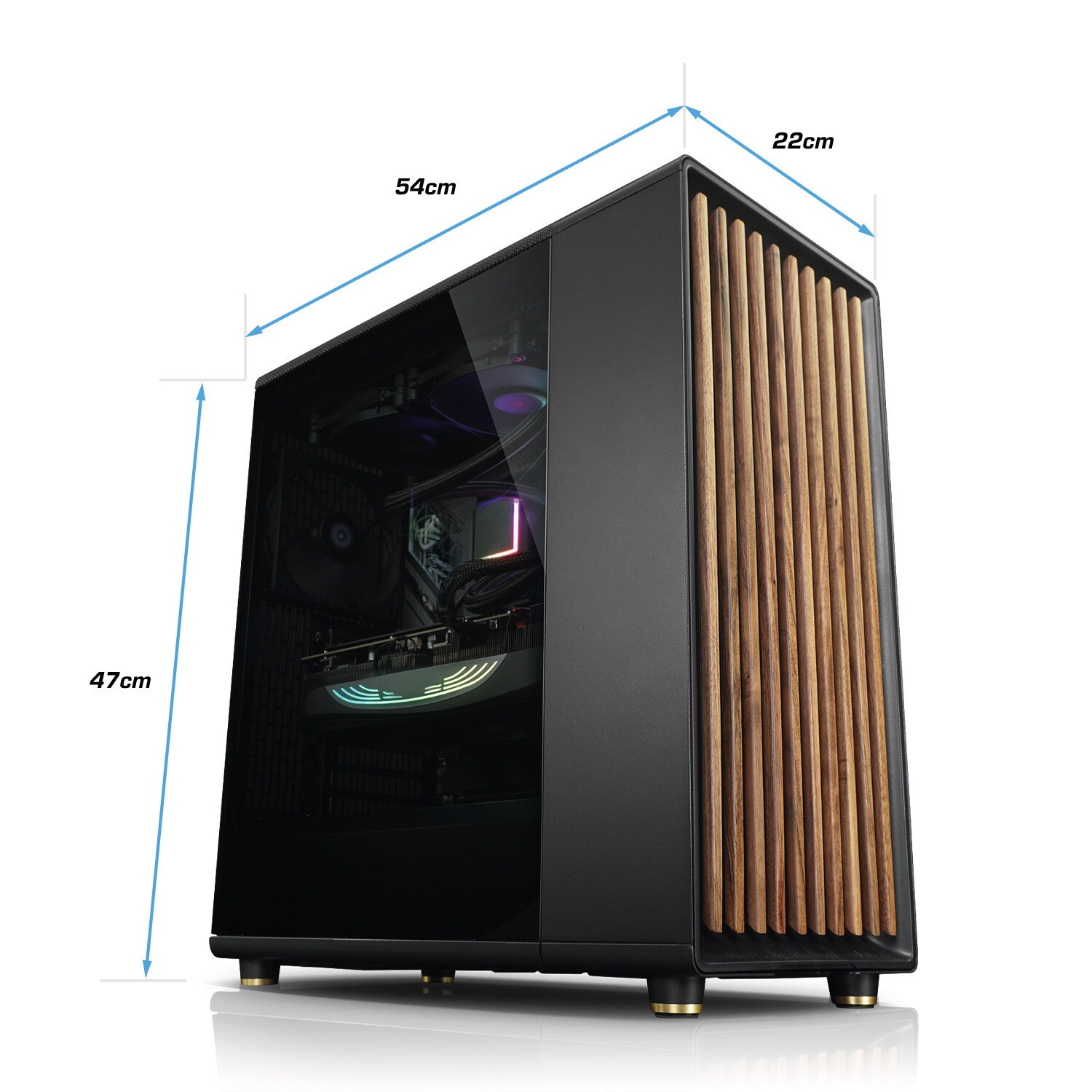 Gaming PC Black Forest 13 Intel Core i7-13700KF, 32GB DDR4, NVIDIA RTX 4060 Ti 16 GB, 1TB SSD, Windows 11