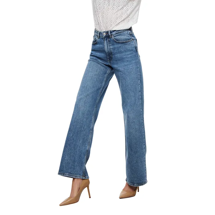 Only Juicy HW Wide Jeans Dames