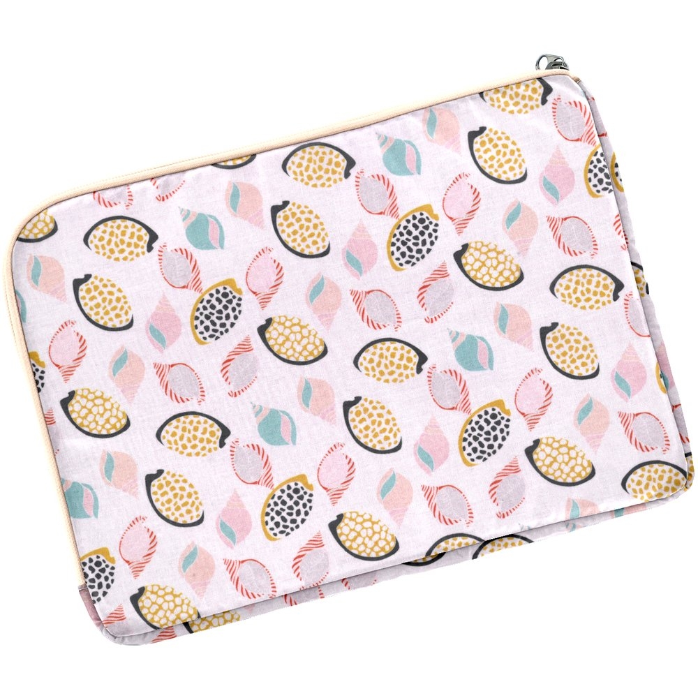 Pochette Ordinateur 13 Pouces Coquillages Et Crustacés