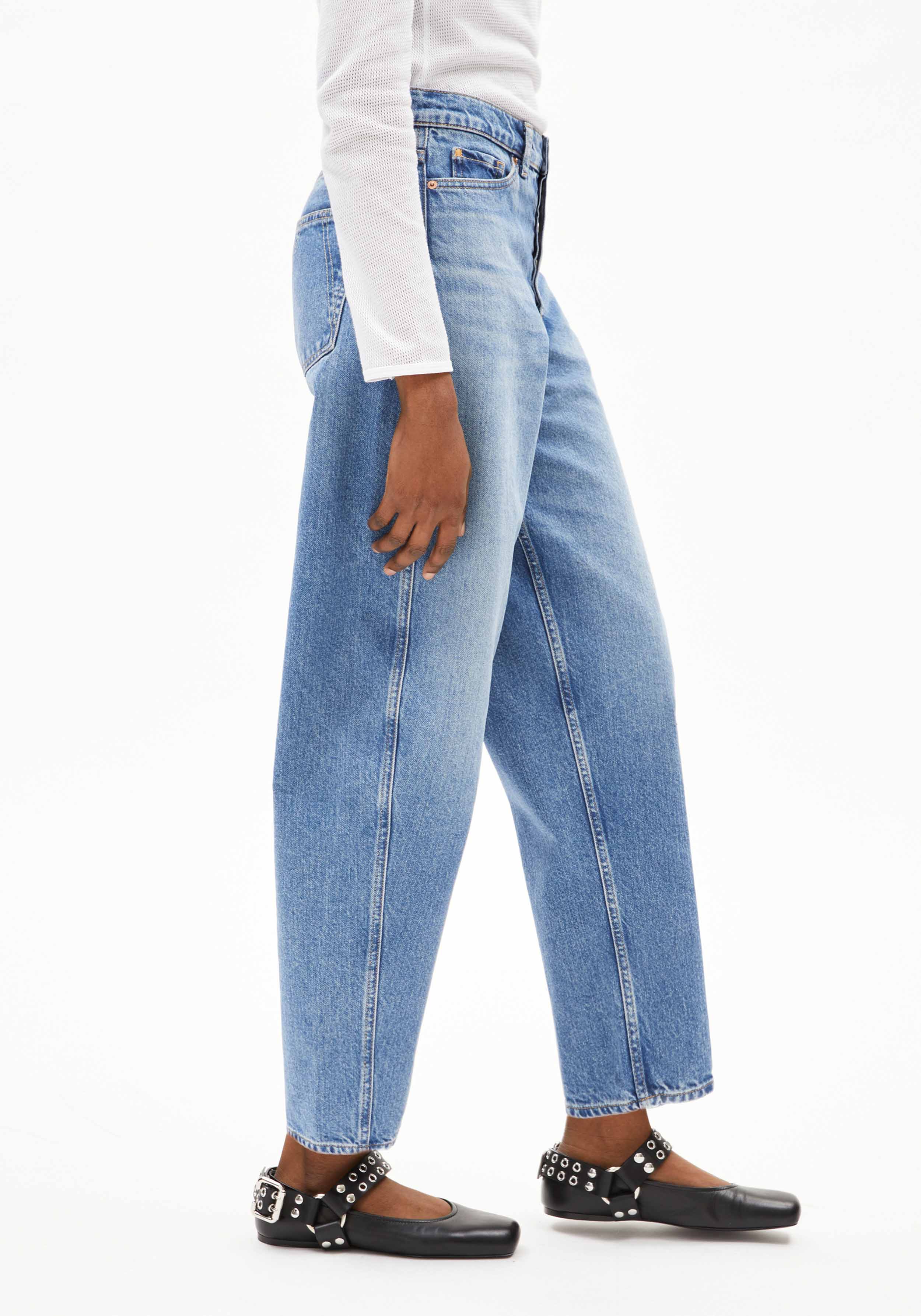 Armedangels Damen-Jeans Baarell Crunchy