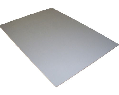 Dunne MDF-plaat, eenzijdig grijs, 2440 x 1220 x 3 mm