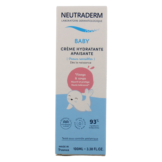 Crème hydratante apaisante Neutraderm Baby
