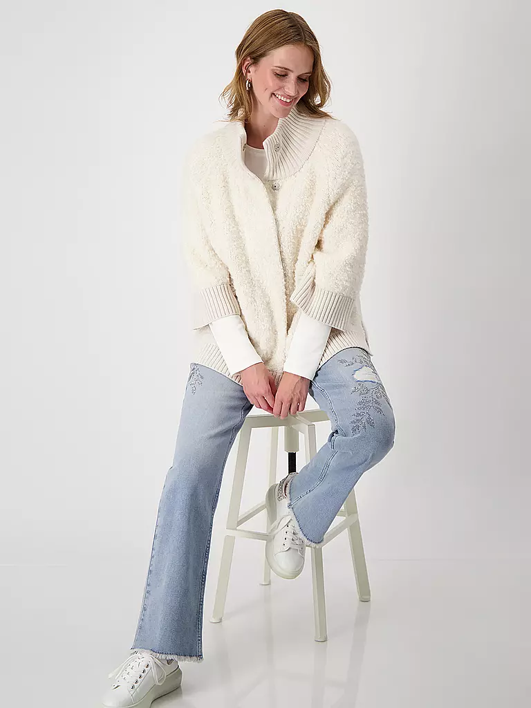 MONARI Jacke - Cape beige