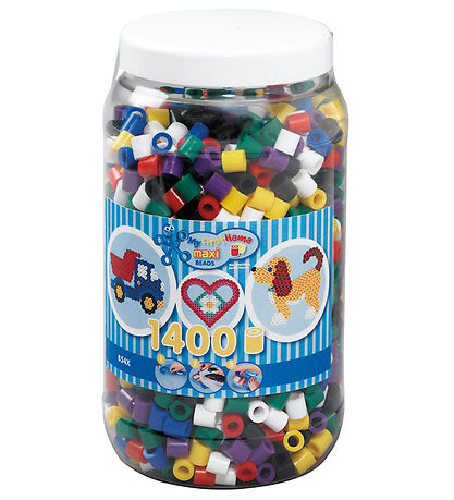 Hama Maxi Perlen - 1400 st. - Alm. Mix