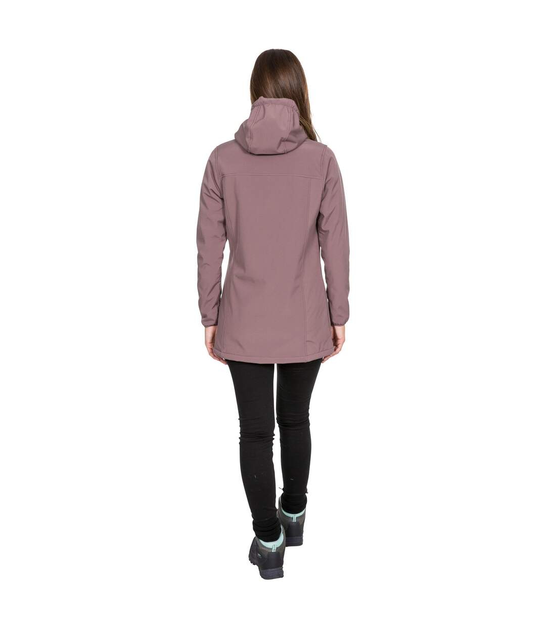 Trespass - Veste imperméable longue KRISTEN - Femme (Vieux mauve) - UTTP4195