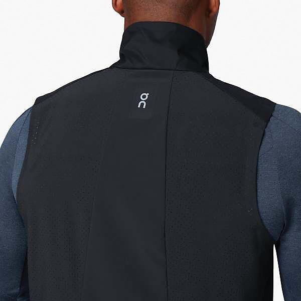 ON RUNNING - VESTE SANS MANCHES WEATHER VEST M