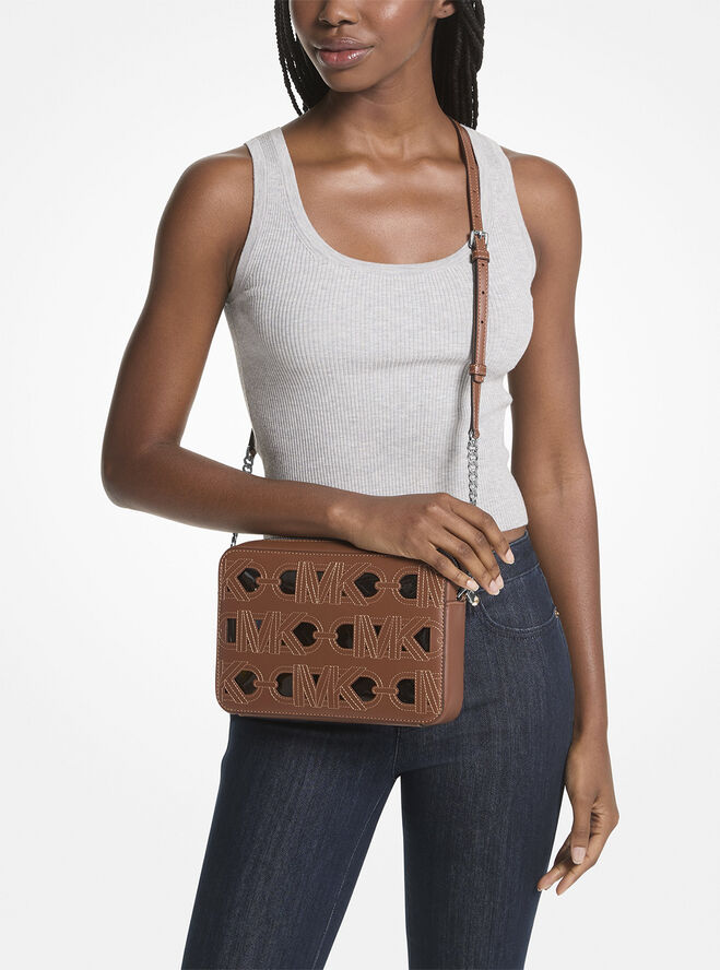 Michael Kors LG EW CROSSBODY Luggage