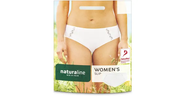 Naturaline Textil Damen Slip weiss S