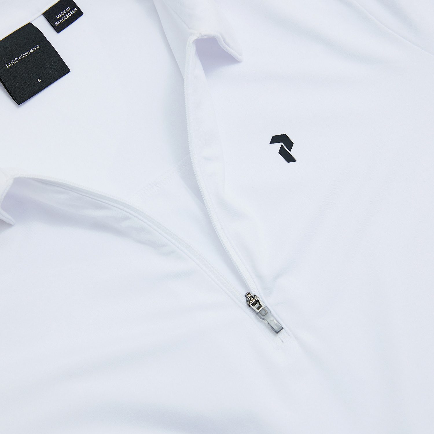Peak Performance Comfort Zip Poloshirt Damen weiß