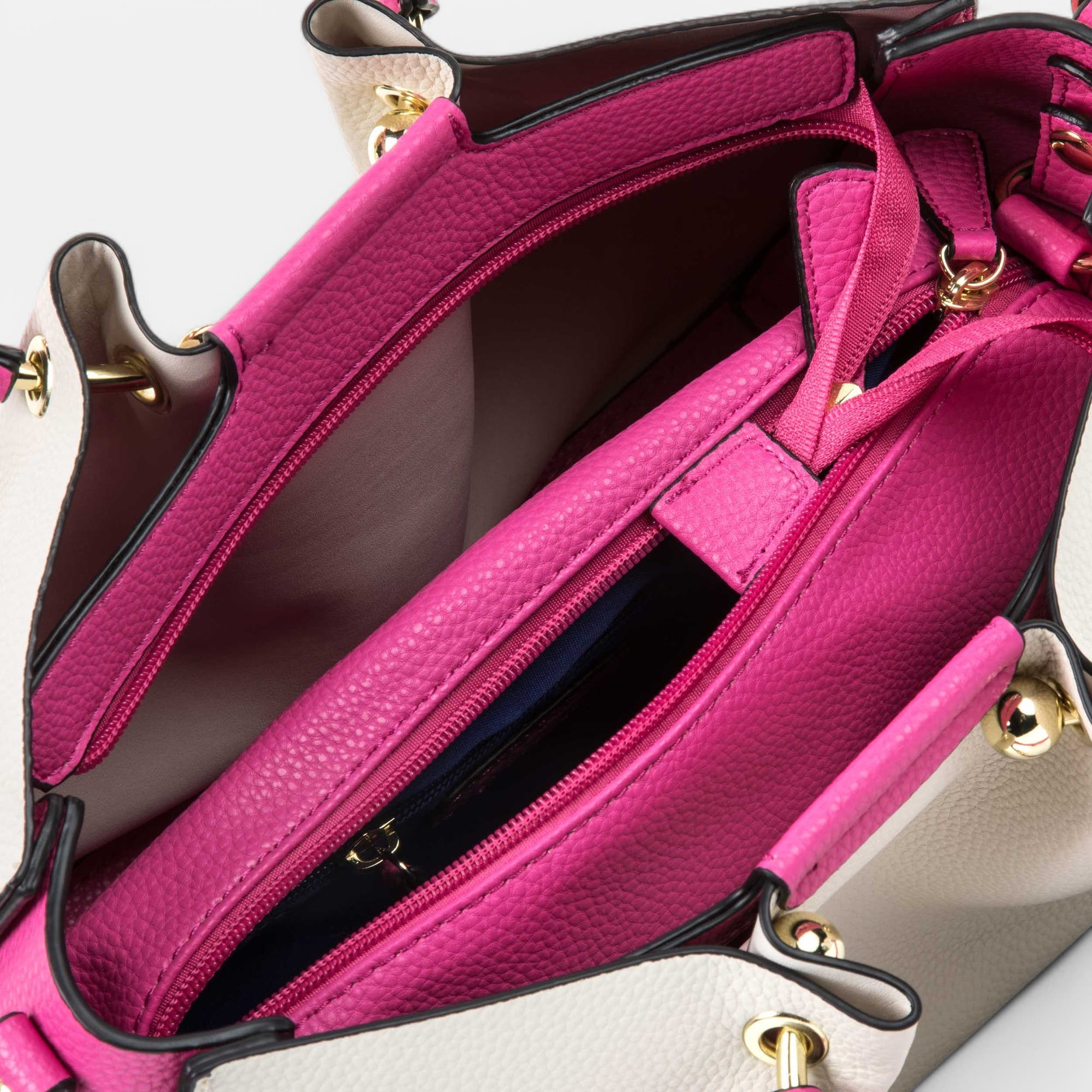 Sac à main beige