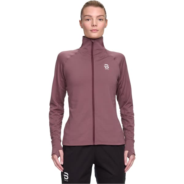 Sweat polaire randonnée DAEHLIE FULL ZIP DAVOS W WILD BERRY