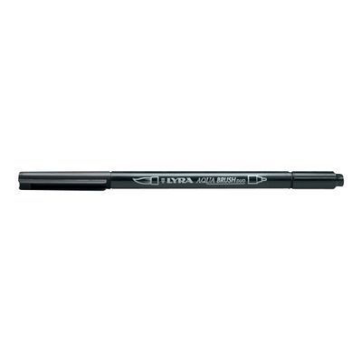 Lyra Aqua Brush Duo - Feutre pinceau double pointe - gris moyen chaud