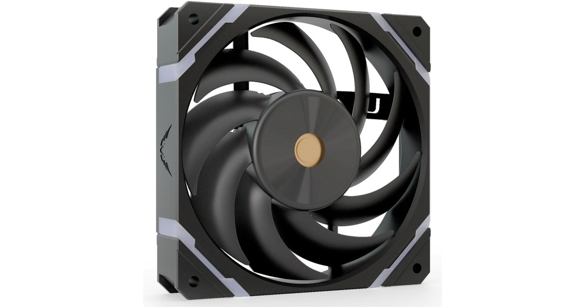 ValkyrieX12F ARGB 120 case fan  (Zwart, 120 x 120 x 25 mm, PWM)