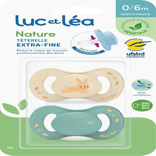 Chupeta dupla LUC & LÉA 