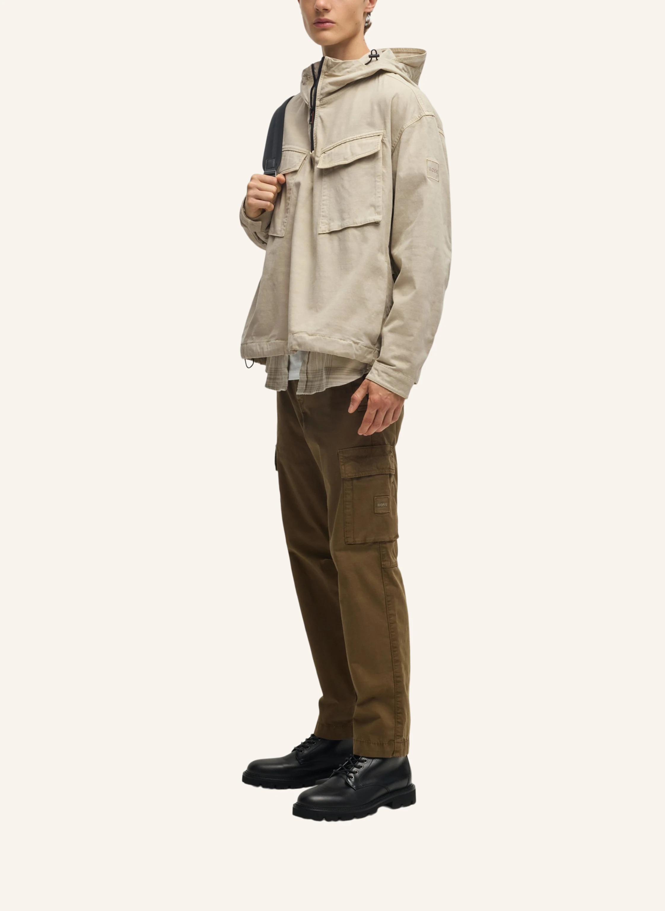 BOSS Casual Hemd LOTACO_M Oversize Fit