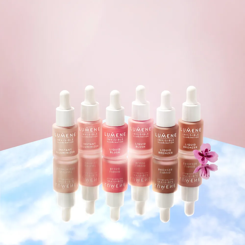 Lumene Invisible Liquid Blush Pink Blossom - Flere Farver