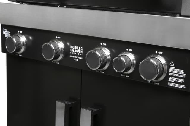 Nordic SeasonHuntington 4+1 Black edition Gasgrill GG502420