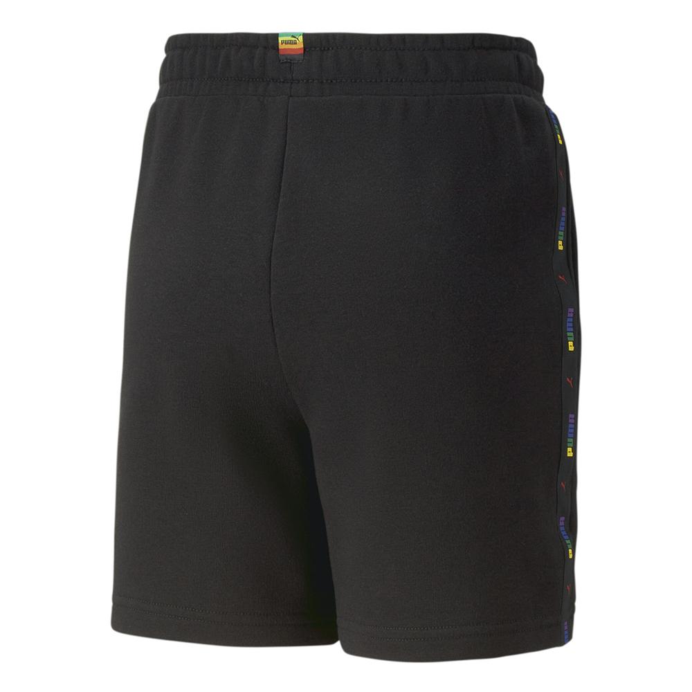 Puma Short Noir Garçon Puma Tape Love