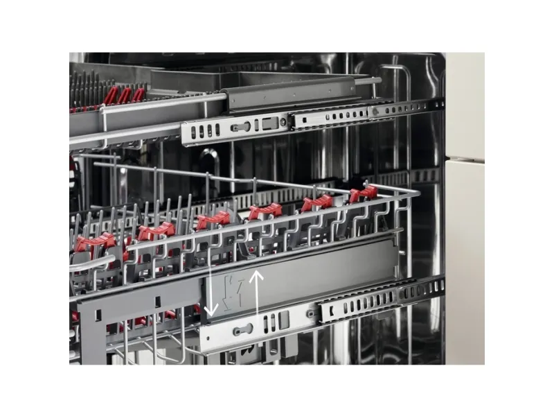 AEG FSE73527P, Fuldt indbygget, Slimline (45 cm), Hvid, 1,5 m, 1,5 m, 1,5 m