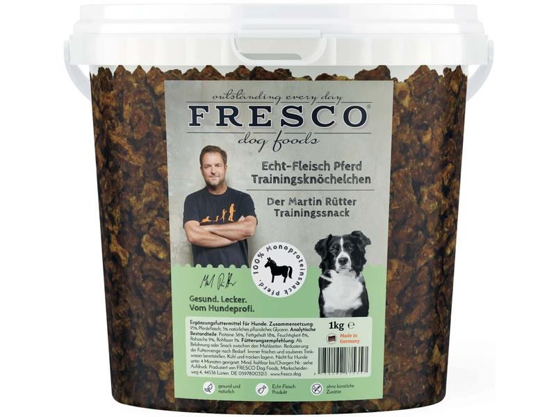 FRESCO Leckerli Martin Rütter Trainingsknöchelchen Pferd, 1 Hundeleckerli, Hundebelohnung