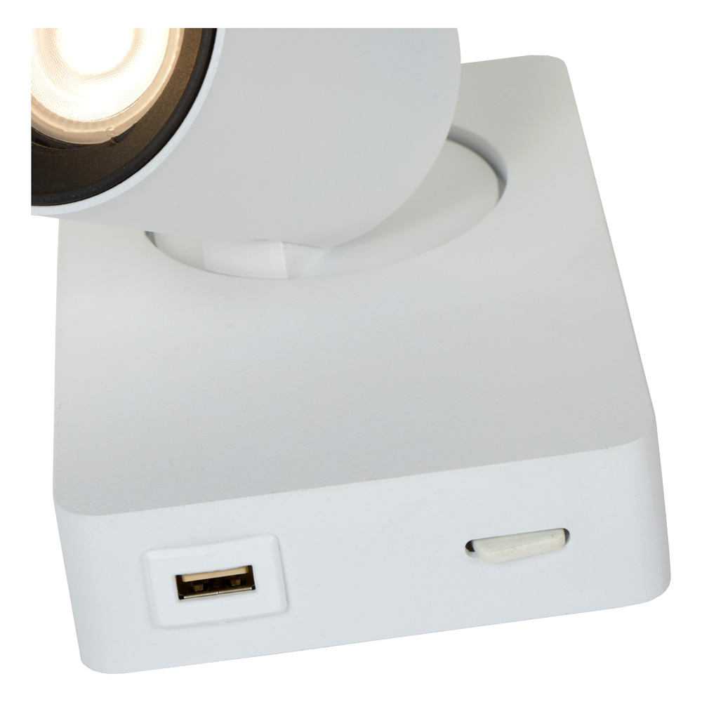 Lucide Nigel wandlamp 1x 5W wit