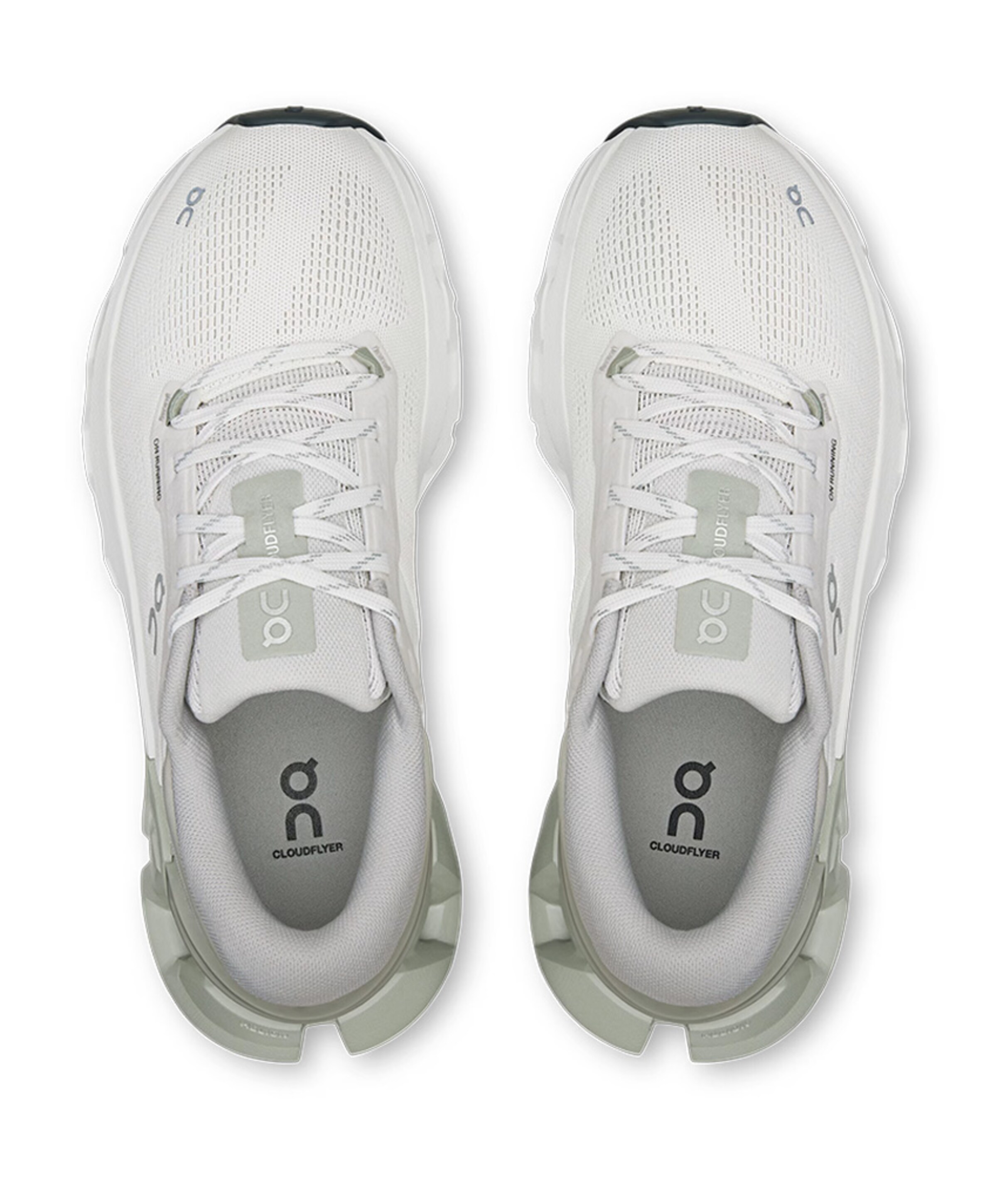 On Cloudflyer 5 Women dames runningschoenen ecru