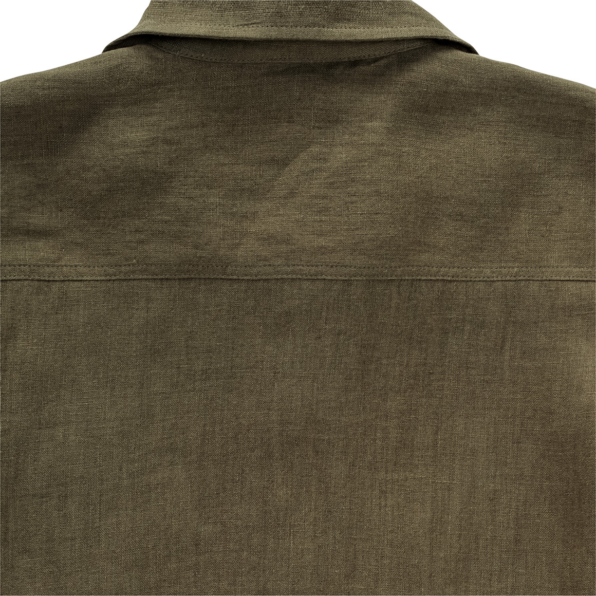 Jonas Nielsen Jungen Leinen-Hemd mit Brusttasche dunkelgrün