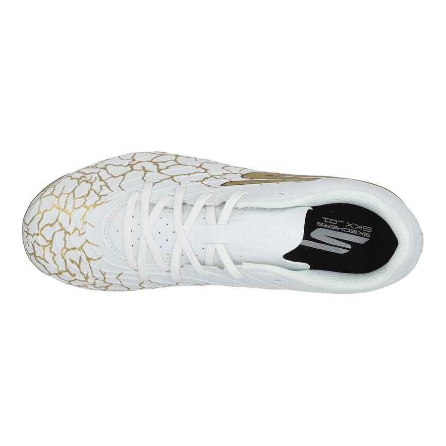 Skechers SKX_01 1.5 Low FG Electrum - Blanc/Doré Enfant