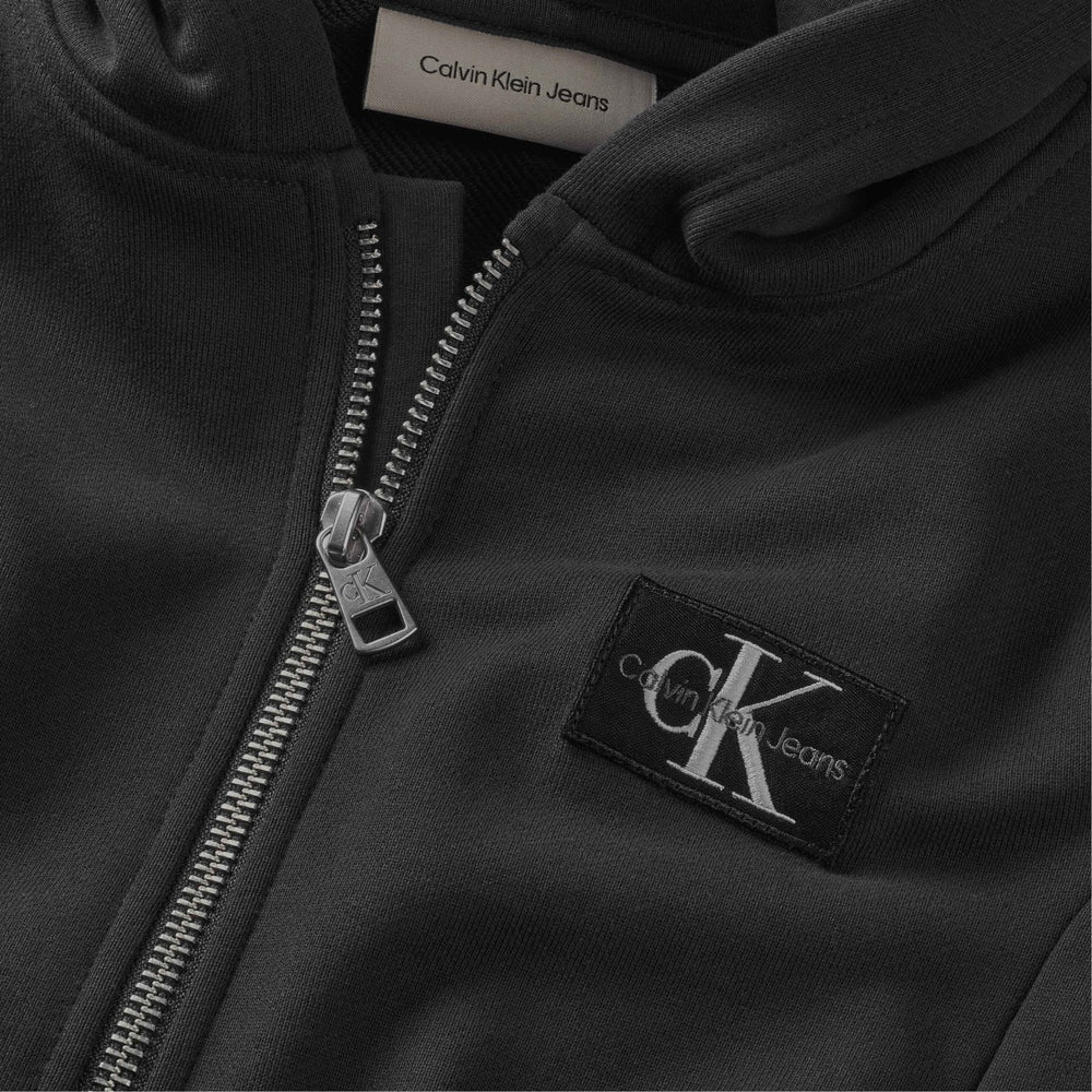 Køb Calvin Klein Ck Black Badge Zip-Through Hættetrøje
