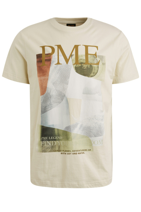 PME legend beige heren t-shirt