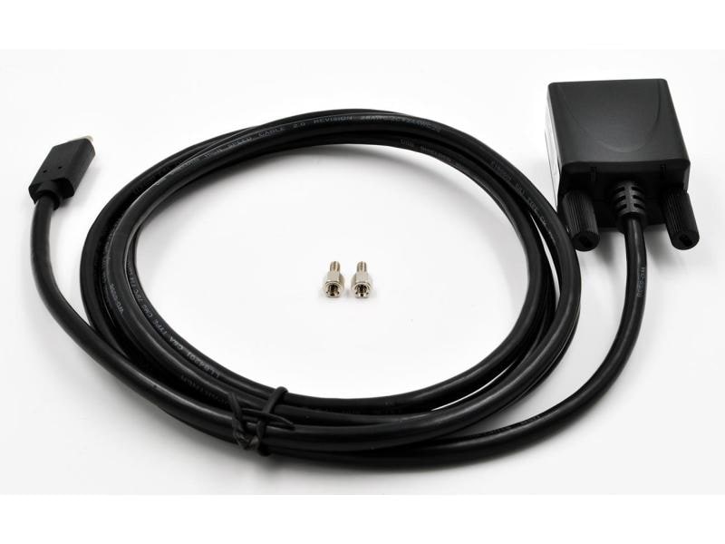 Exsys Schnittstellenkonverter EX-2311-2 USB-C-zu-Serial(RS-232)-Adapterkabel