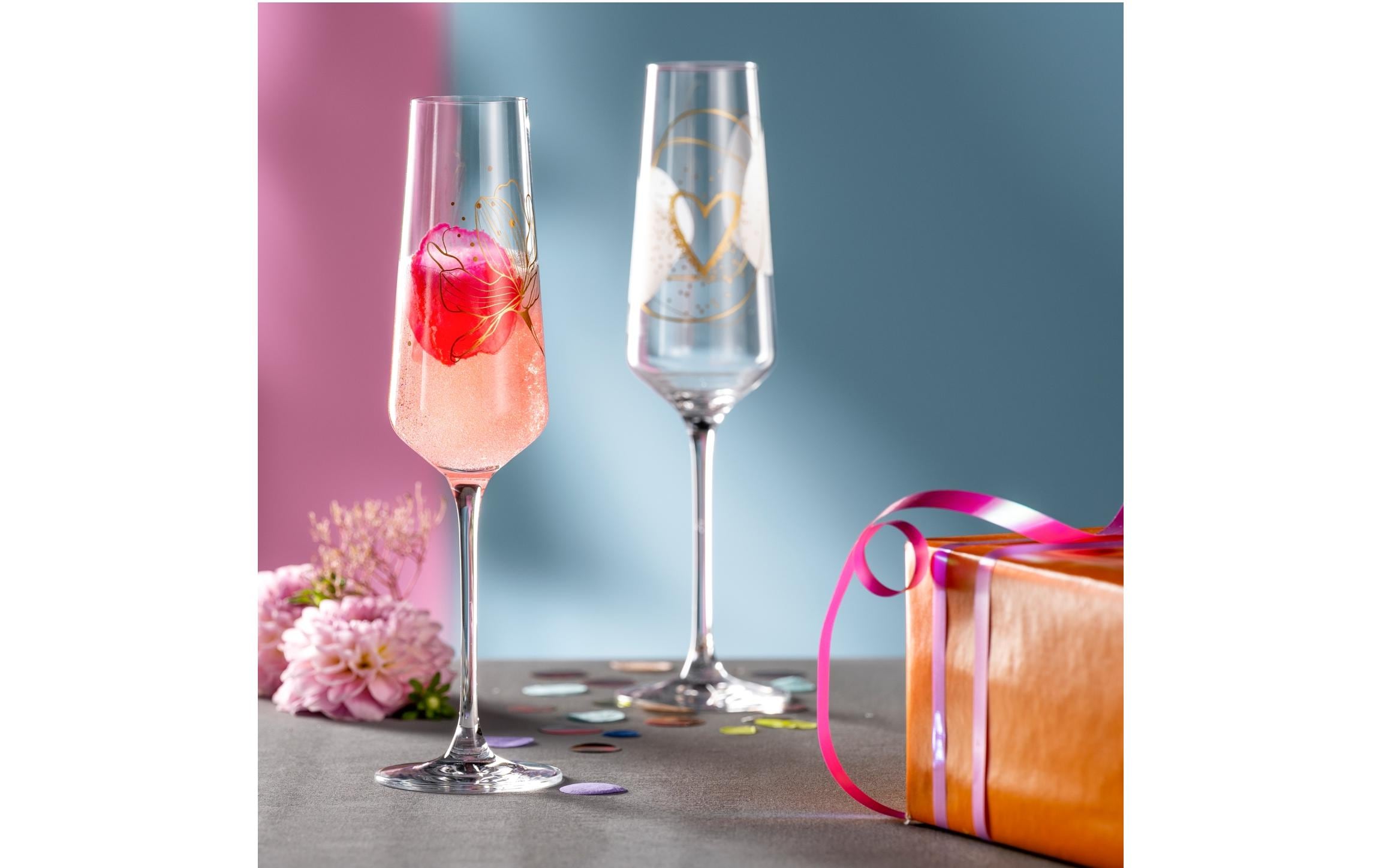 Sektglas Presente 220 ml, 1 Stück, TransparentSektglas Presente 280 ml Blüte
