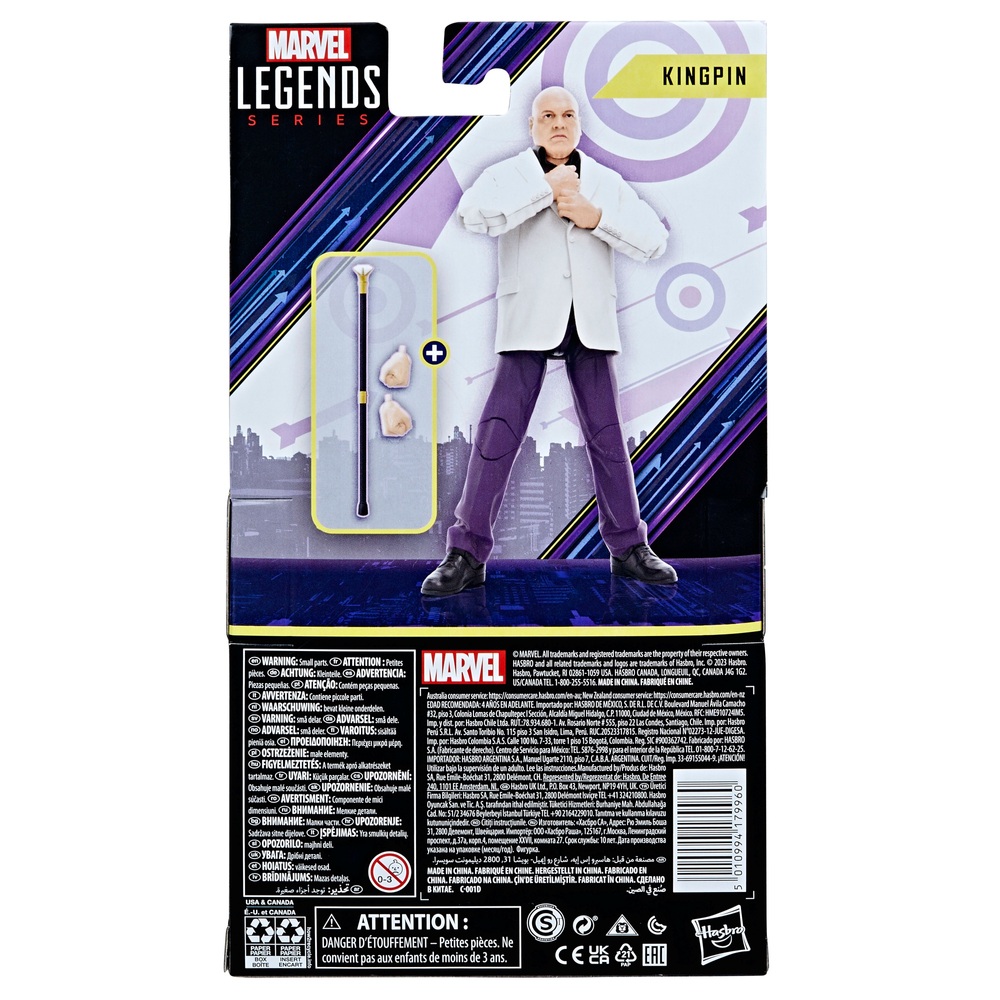 Marvel Legends Series Hawkeye Kingpin Actionfigur