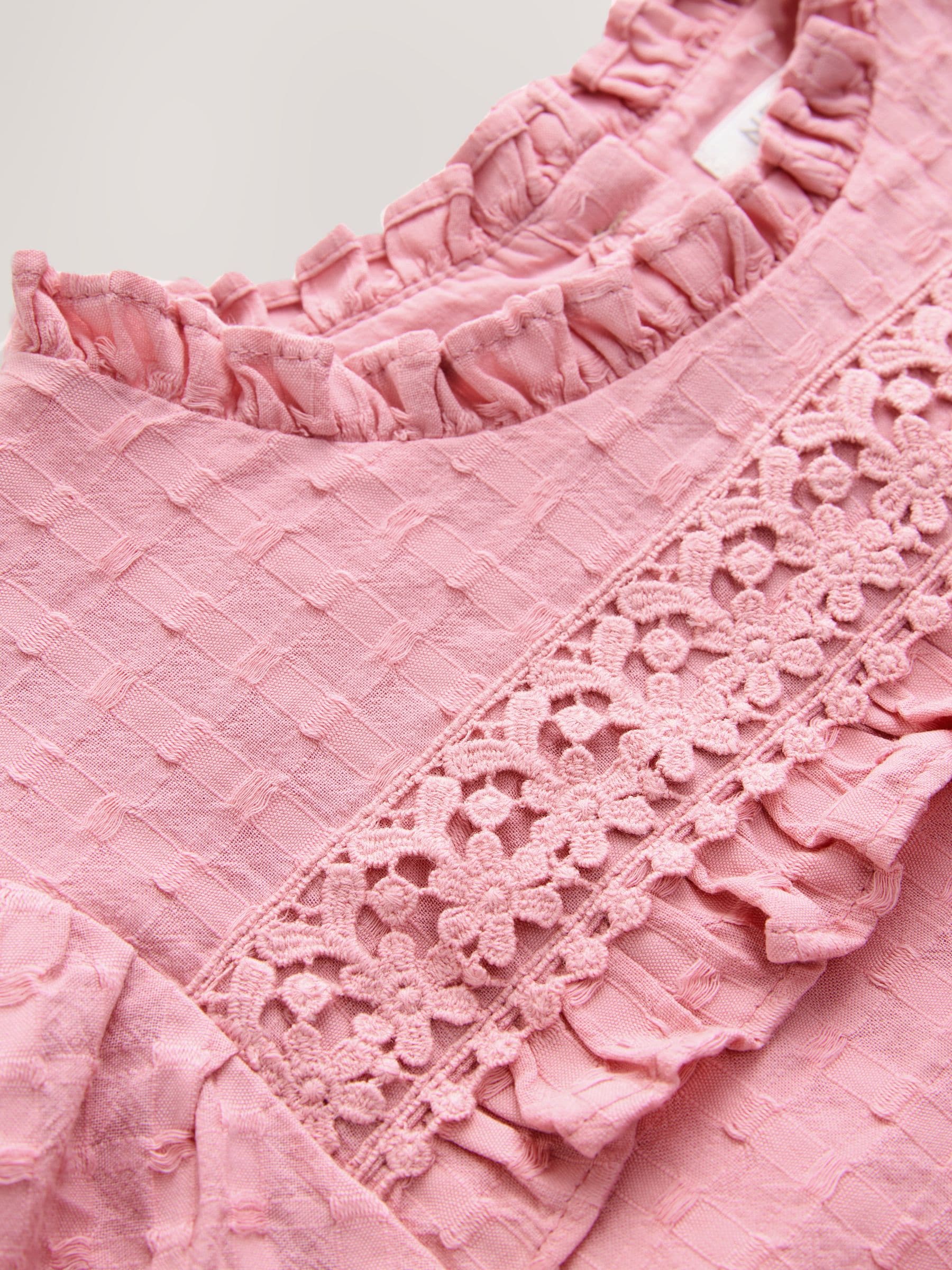 Roze - Long Sleeve Ruffle Blouse (3-16yrs)