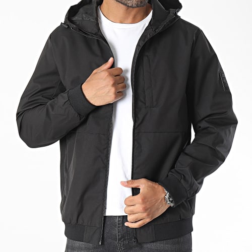 Veste Zippée Capuche Beam Noir