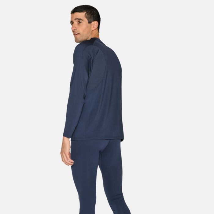 Zebdia Herre Mellemlag Baselayer LS Tee Blå
