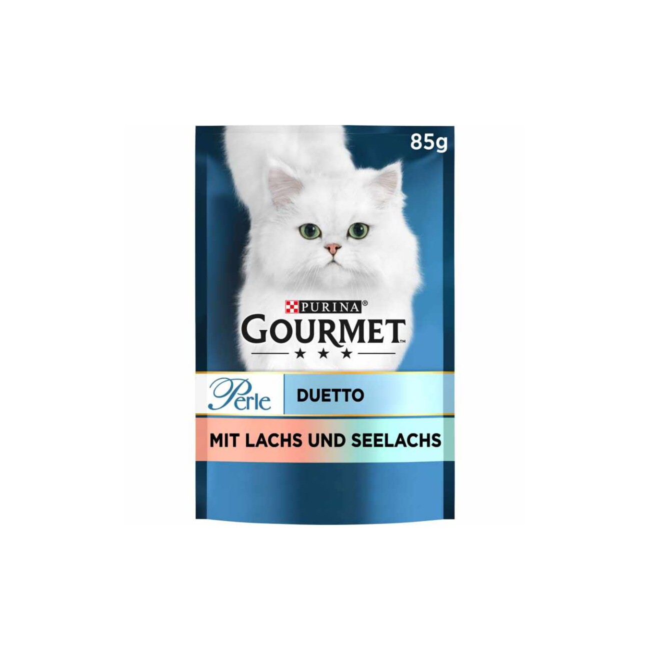 GOURMET Perle Duetto 26x85g Lachs und Seelachs