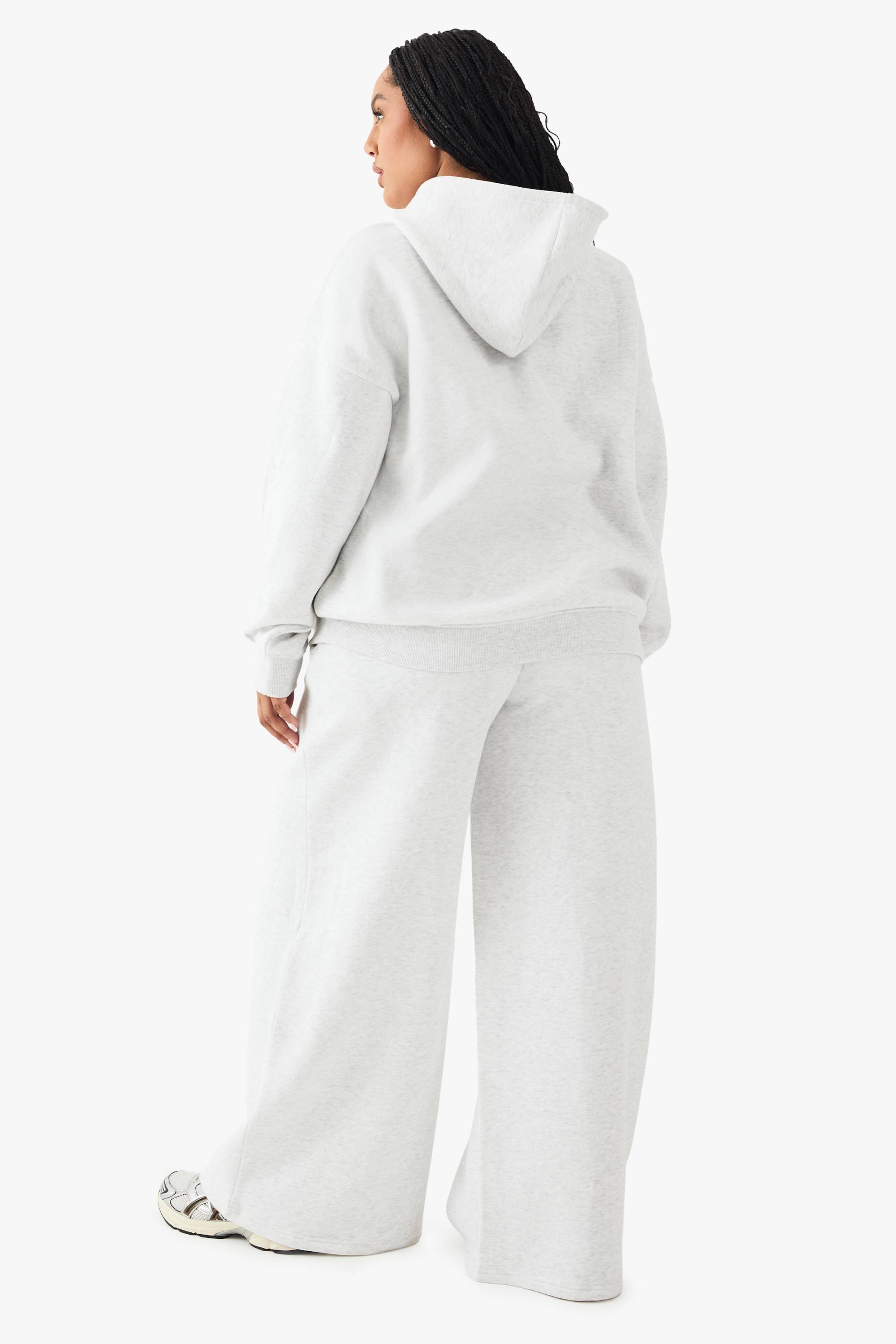 Plus Jogger DSGN Studio Grande Taille à Taille Nouée et Jambes Larges