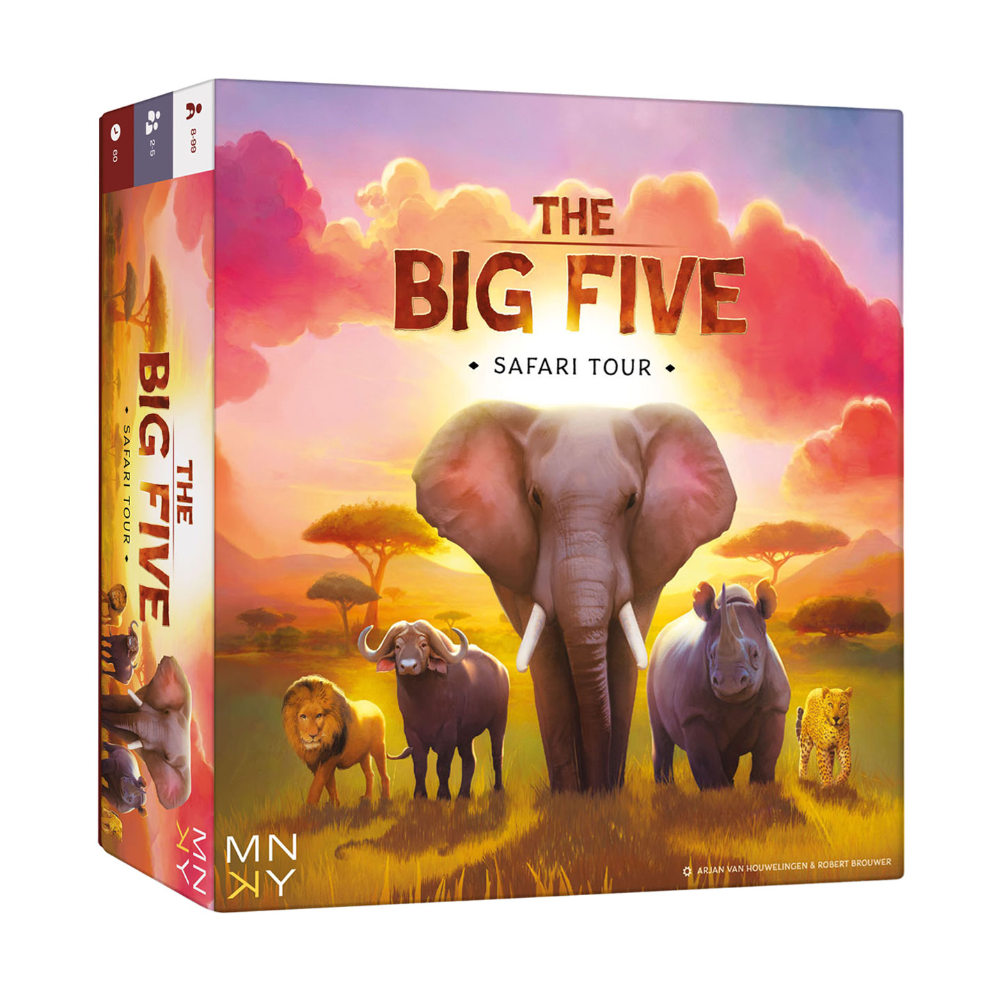 Mnky - The Big Five Bordspel