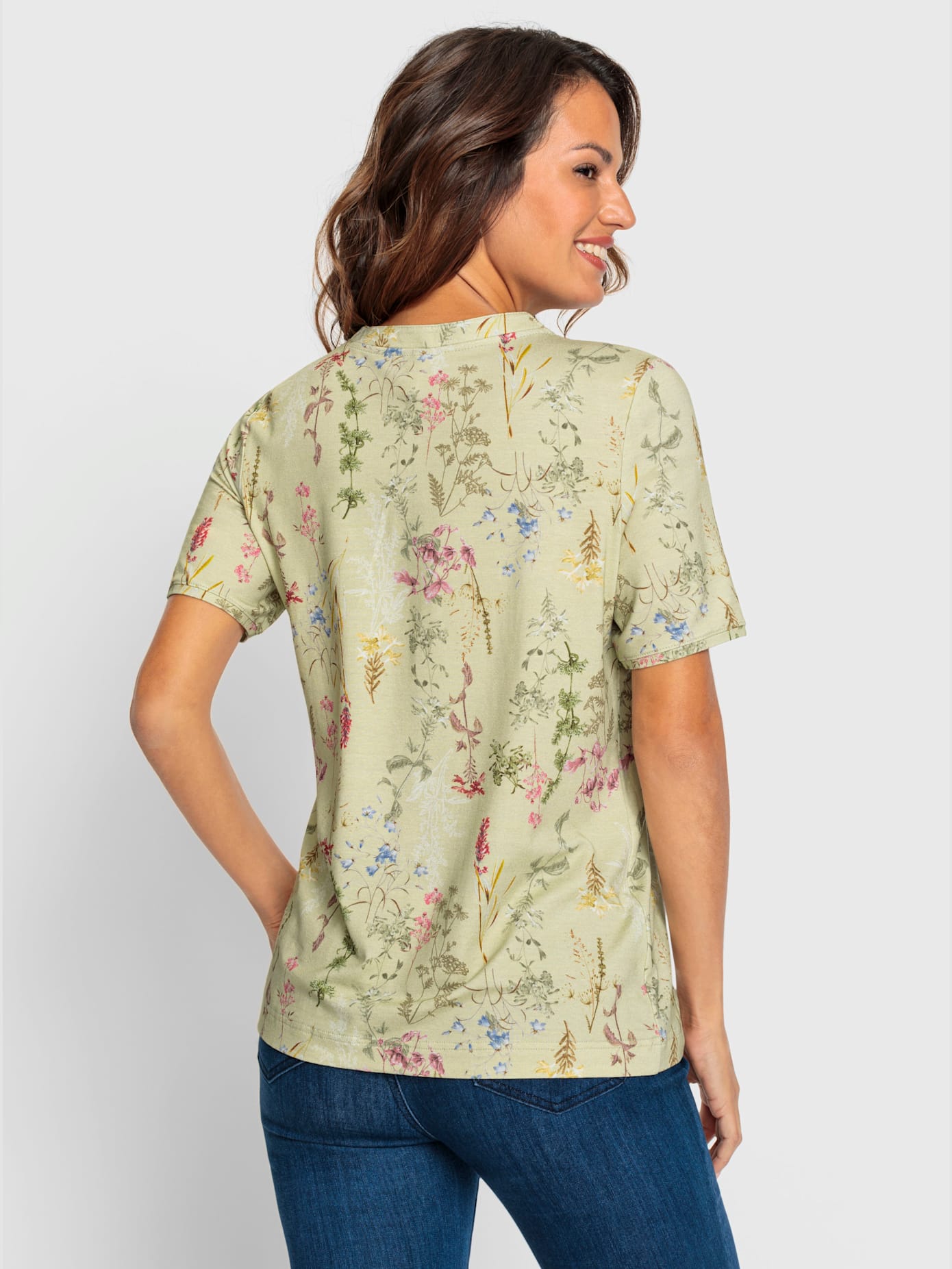 T-shirt à manches courtes viscose douce et fluide