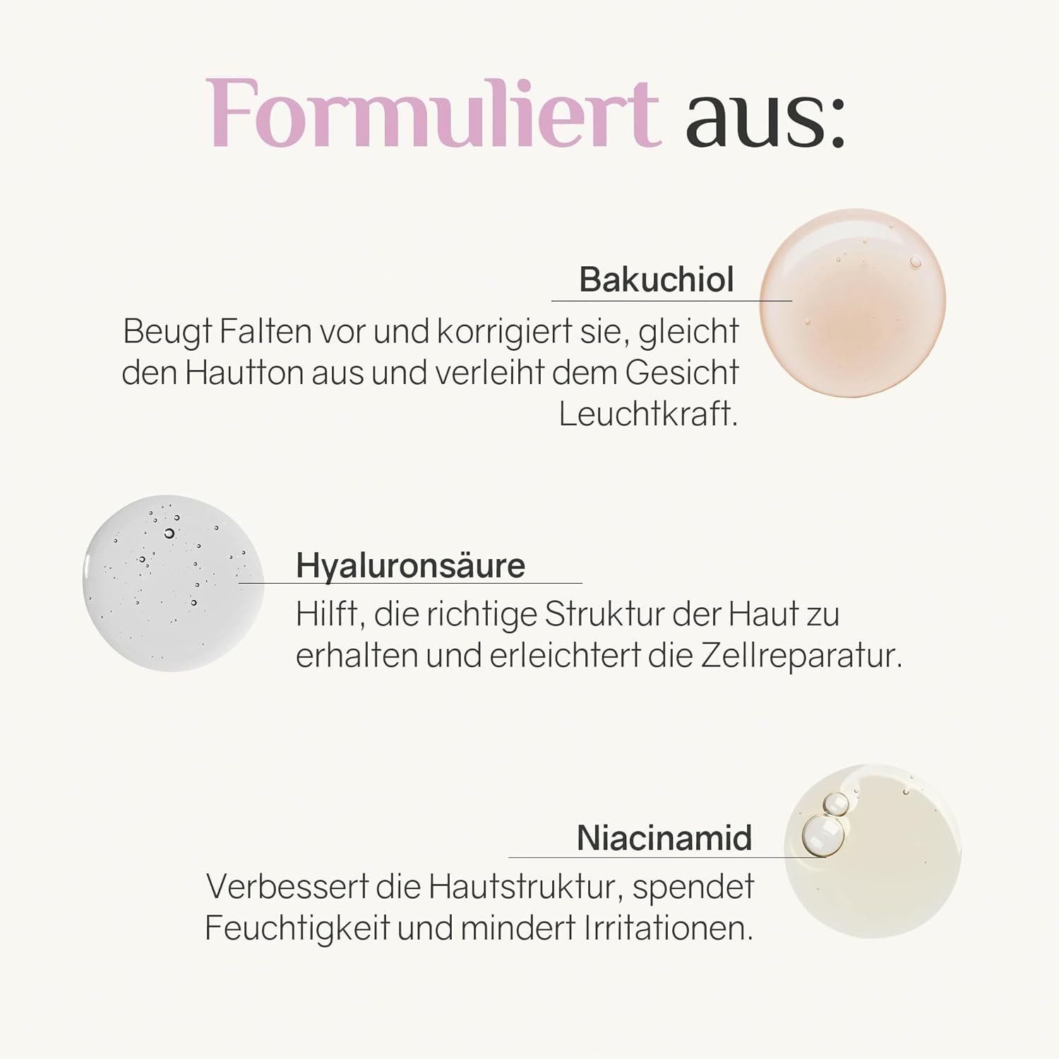 Ardaraz Anti Falten und Feuchtigkeits Gesichtsmasken mit Bakuchiol
