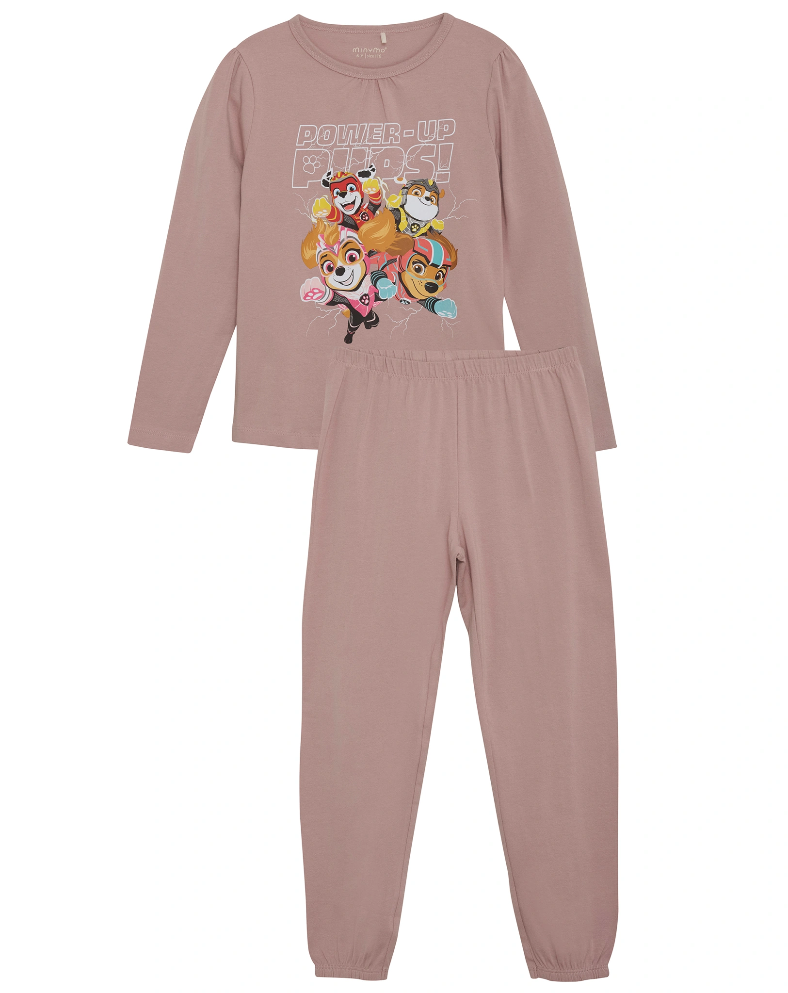 Schlafanzug lang PAW PATROL in deauville mauve
