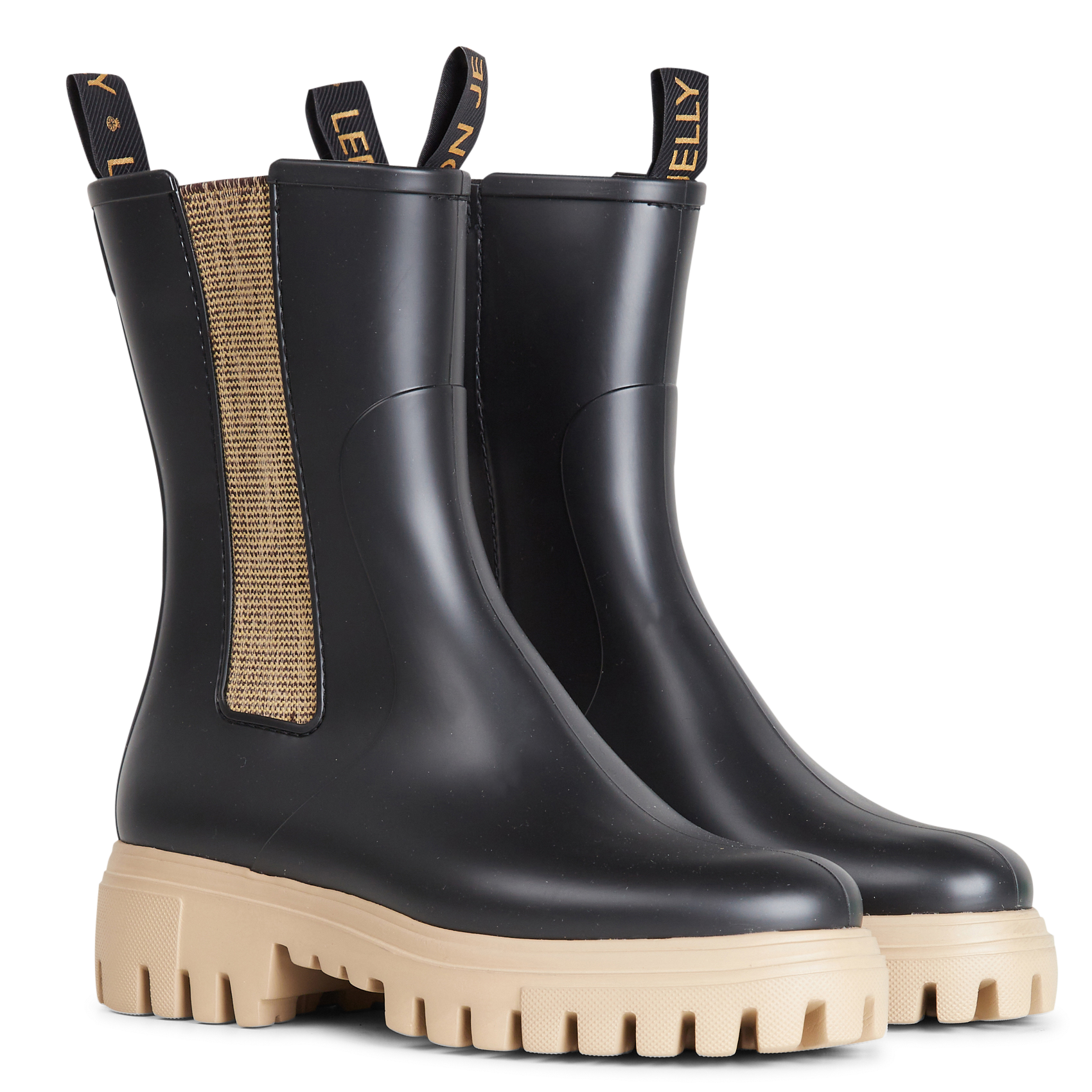 MILENA - Bottines à bout rond | Noir