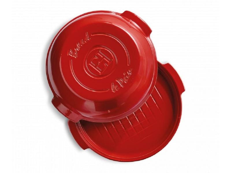 Emile Henry Brot-Backform 32.5 cm, Rot Brot-Backform