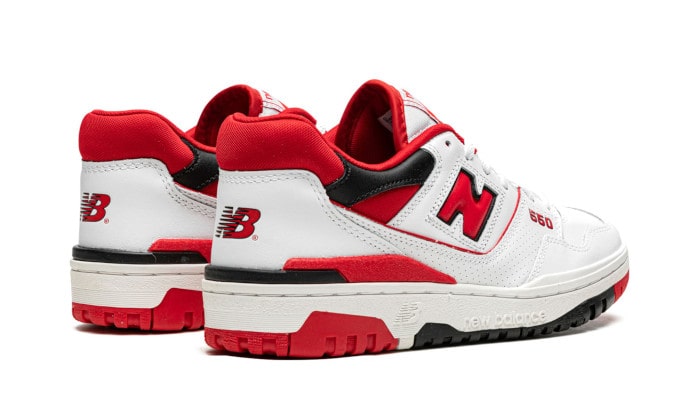 New Balance 550 White Red - 48h Delivery