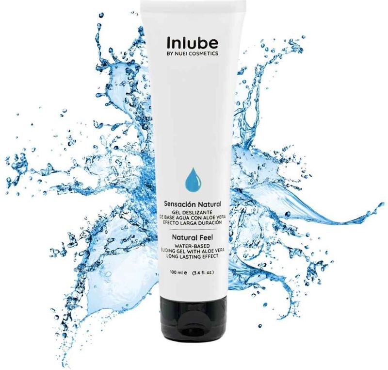 INLUBE Natural Feel water based sliding gel - 100ml