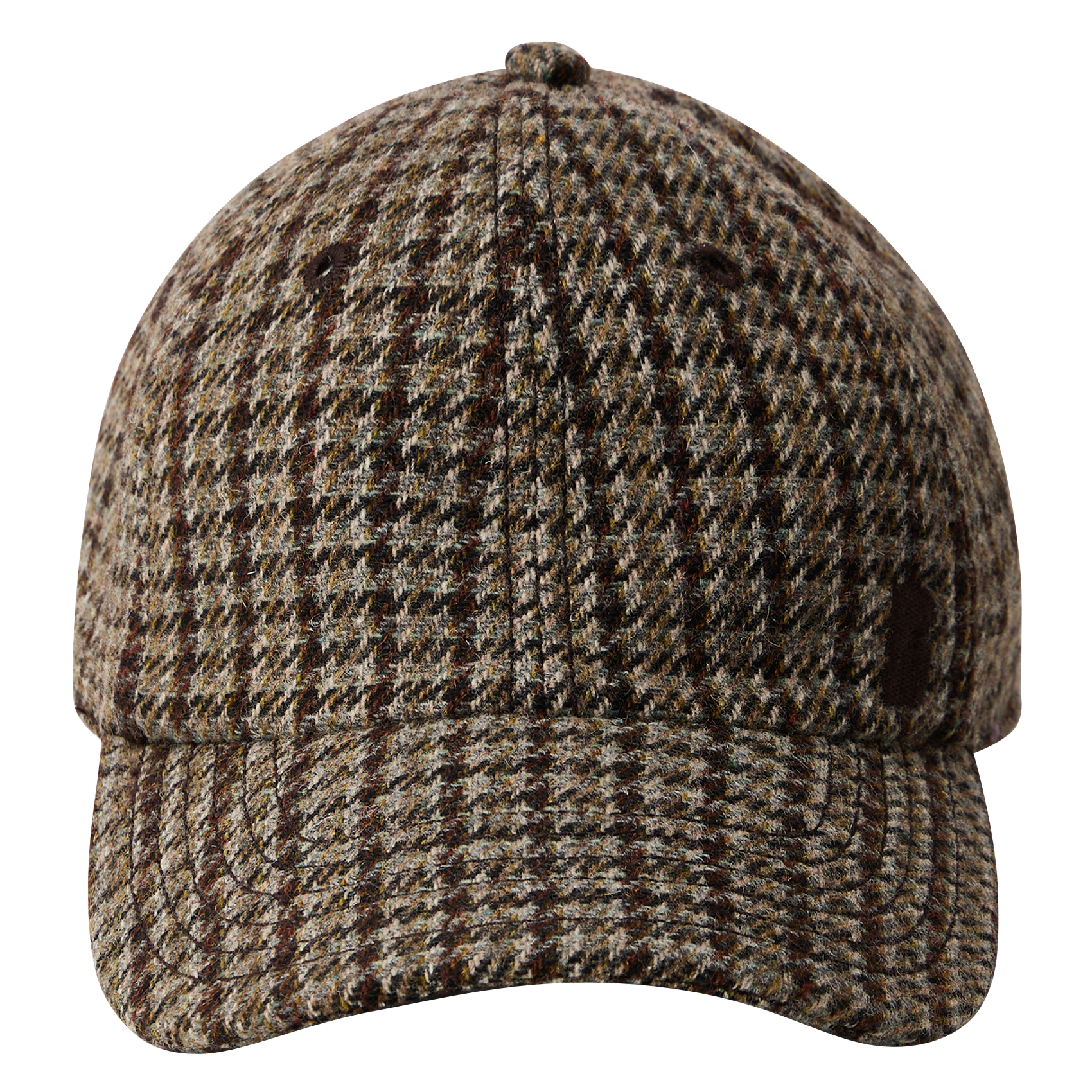 SERENA - Casquette en tweed à carreaux | Gris