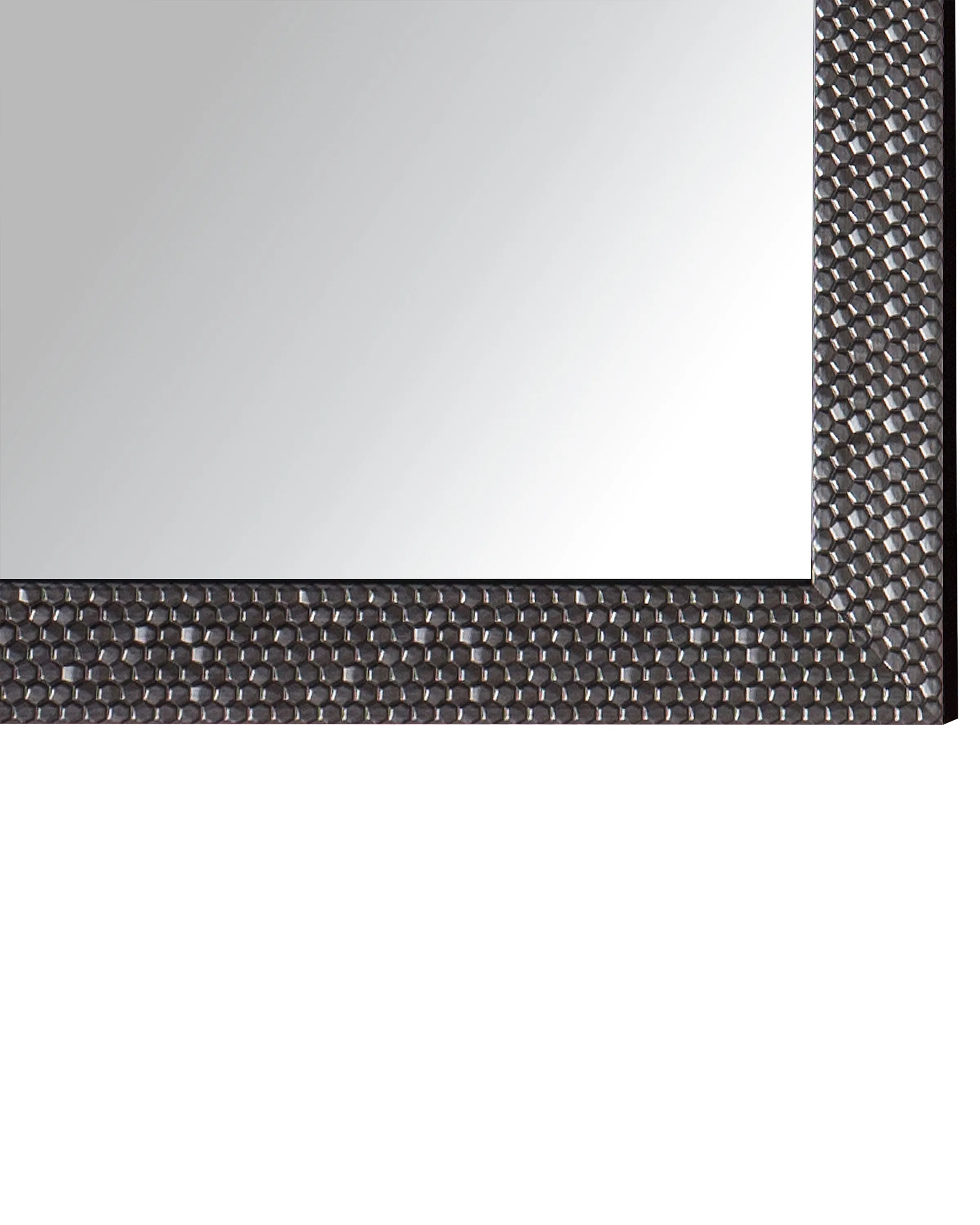 Wandspiegel AJACCIO 50 cm 130 cm Zilver