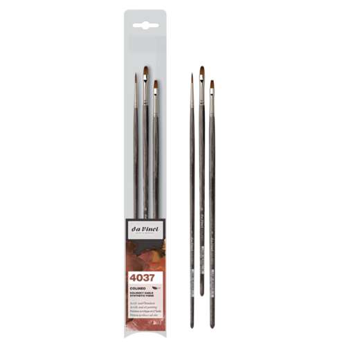 da Vinci COLINEO Öl- und Acrylmalpinsel-Set, Serie 4037
